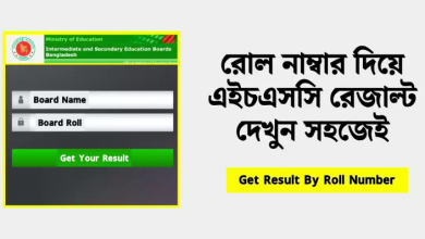 রোল নাম্বার দিয়ে এইচ এস সি রেজাল্ট দেখার লিংক ২০২৪